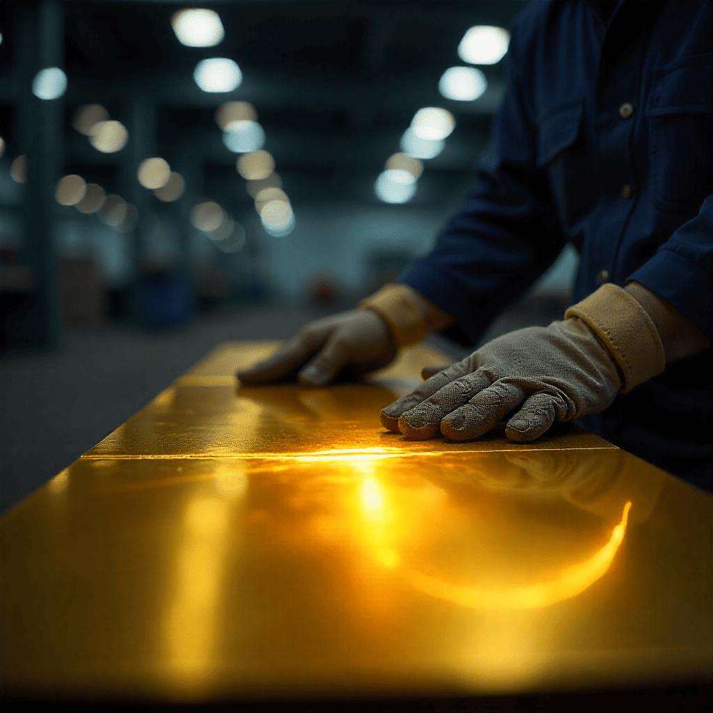 خرید و قیمت ورق استیل طلایی